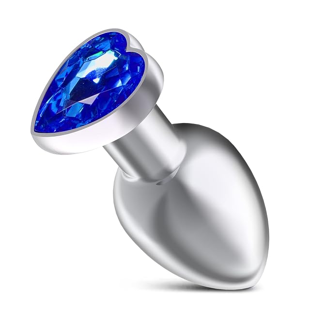 Jeweled Anal Plug Fantasy Butt Plug Unisex Anal Stimulation Toy G-Spot Adult Sex Toy for Women Men and