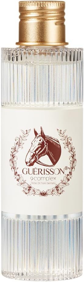 GUÉRISSON 9 Complex Skin 4.4oz (130ml) - Hypoallergenic Horse Oil Skin Nourishing Faical Toner, Hydrating & Soothing for Damaged Skin, Fresh Citrus Scent Lightweight Water Type