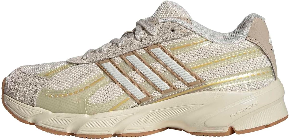 adidas Mujer Technochaos 2000 Zapatillas con cordones Zapatos Casual - Beige