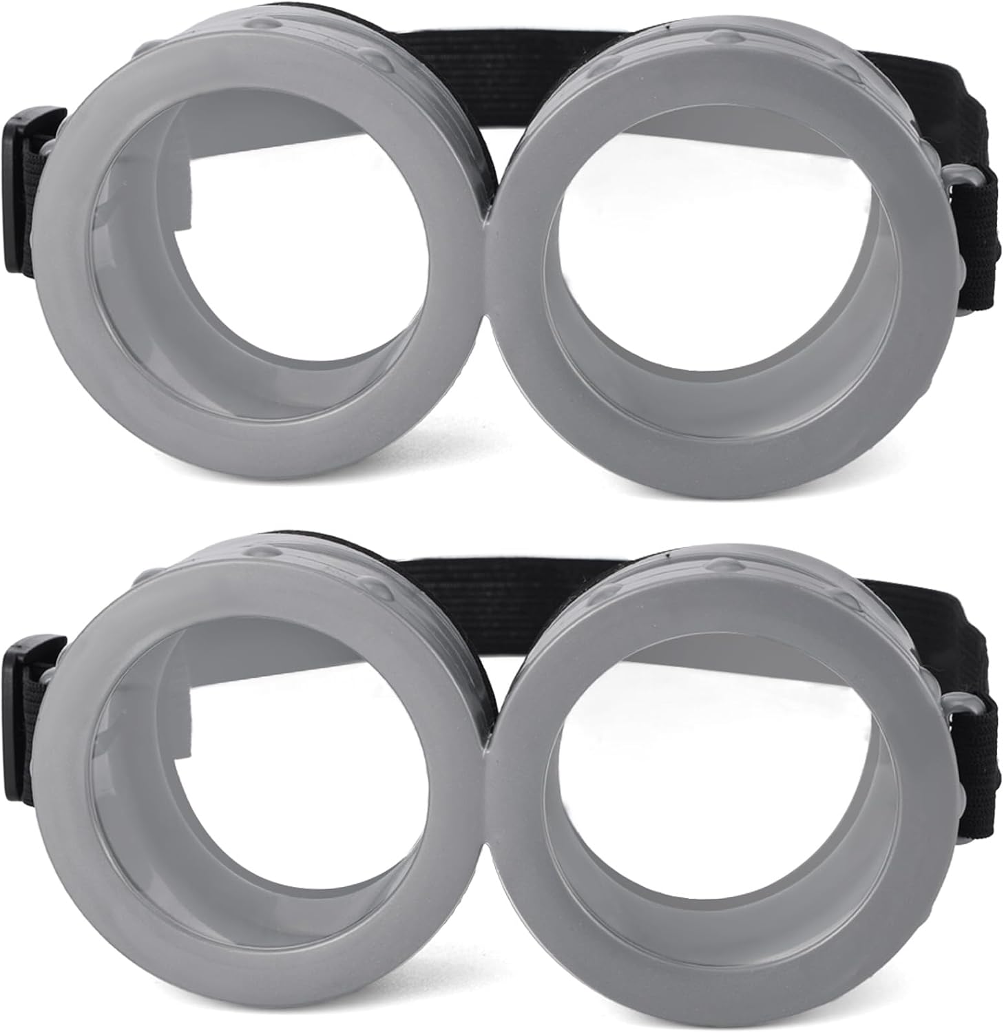 Halloween Costume Accessories Vintage Steampunk Goggles Round Cartoon Goggles Cosplay Party Supplies Set1