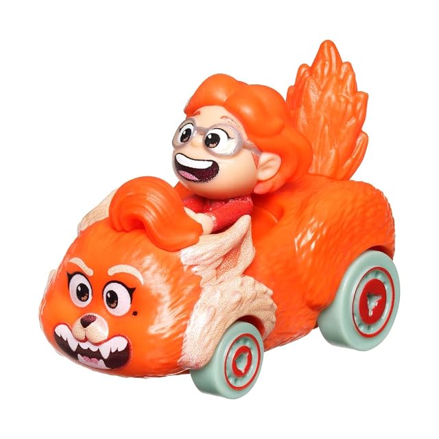 Hot Wheels Racer Verse Mei con panda rojo Ming Pixar coche juguete para niños a partir de 3 años