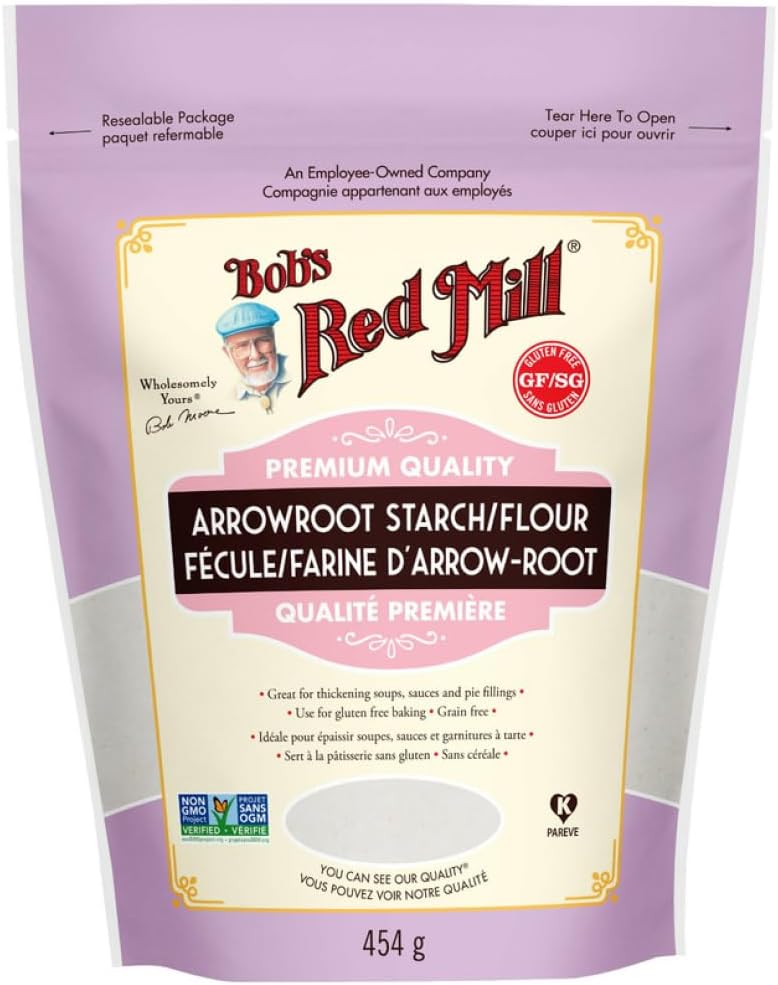 Bob's Red Mill Arrowroot Starch Flour, Arrowroot, 454 Grams