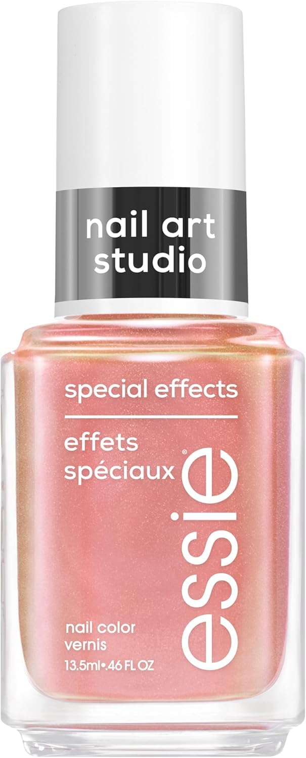 Essie Nail Polish, Nail Art Special Effects Boho Rodeo Liquid Sunrise Satin Chrome Deep Beige Nude, Salon-Quality with Flawless Coverage, Easy-Glide Brush for Quick and Even Application, 13.5ml
