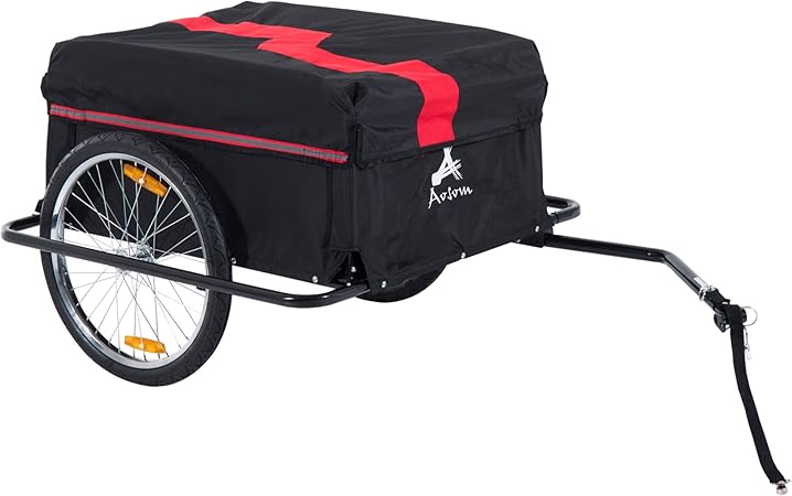 Aosom Elite Cargo Luggage Trailer Photo
