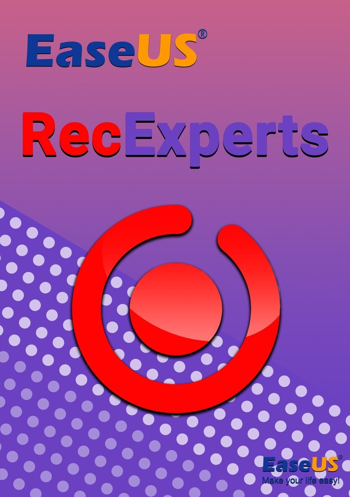 EaseUS RecExperts WIN 1 Jahr Lizenz (Product Key Zertifikat per Mail + Post)