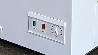 Commercial Chest Freezer, 26.68 Cu Ft, 92-Inch, R290 Cooling, White BD850