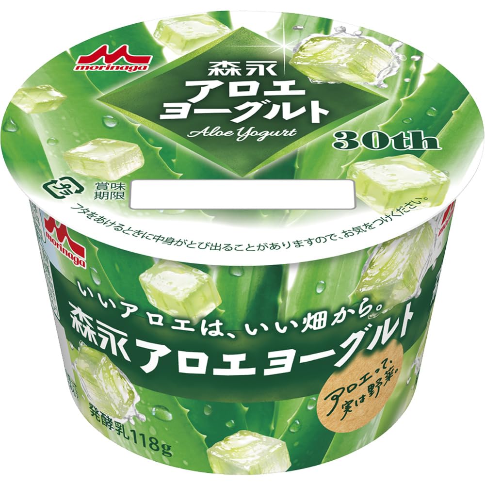 Amazon.co.jp: [冷蔵]森永乳業 森永アロエヨーグルト 118g : Food