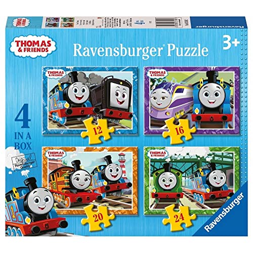 Ravensburger Thomas & Friends 4-in-a-Box Puzzle Set