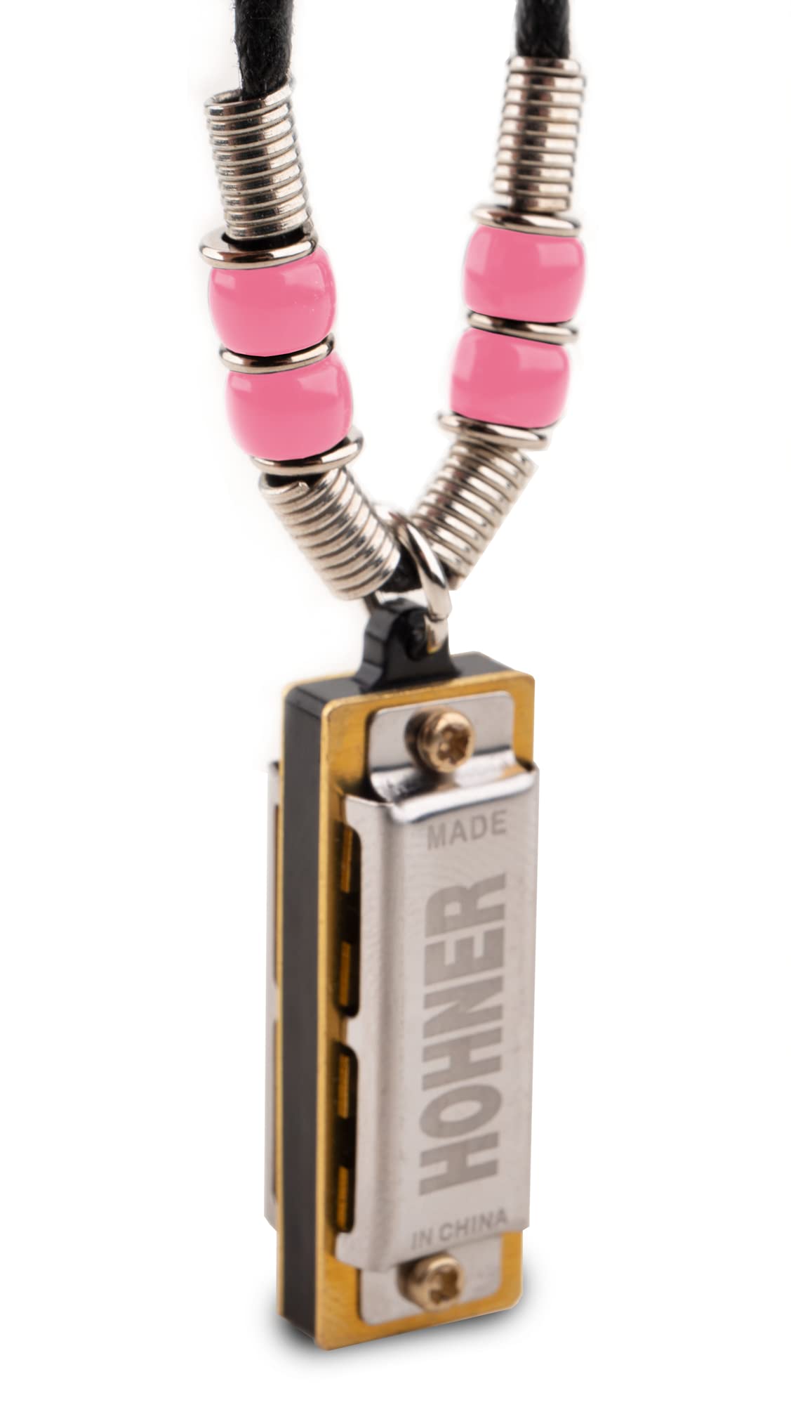 Image secondaire de Hohner Mini Harp Collier Rose - Harmonica Compact