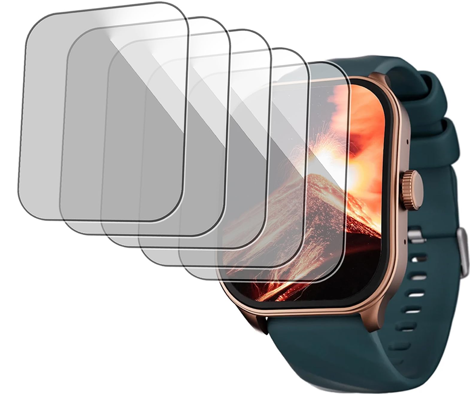 DAFFIN SmartWatch Screen Guard For Fastrack Revoltt FS1 Pro (Pack of 05)-94 (B0D1CW3ZS2) Amazon Price History, Amazon Price Tracker