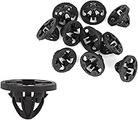 Vista 1 de X AUTOHAUX 10 clips de retención de fijación de ojales para montaje de luz trasera, 68084593AA para Dodge para Ram 2007-2013 camionetas 1500 2500