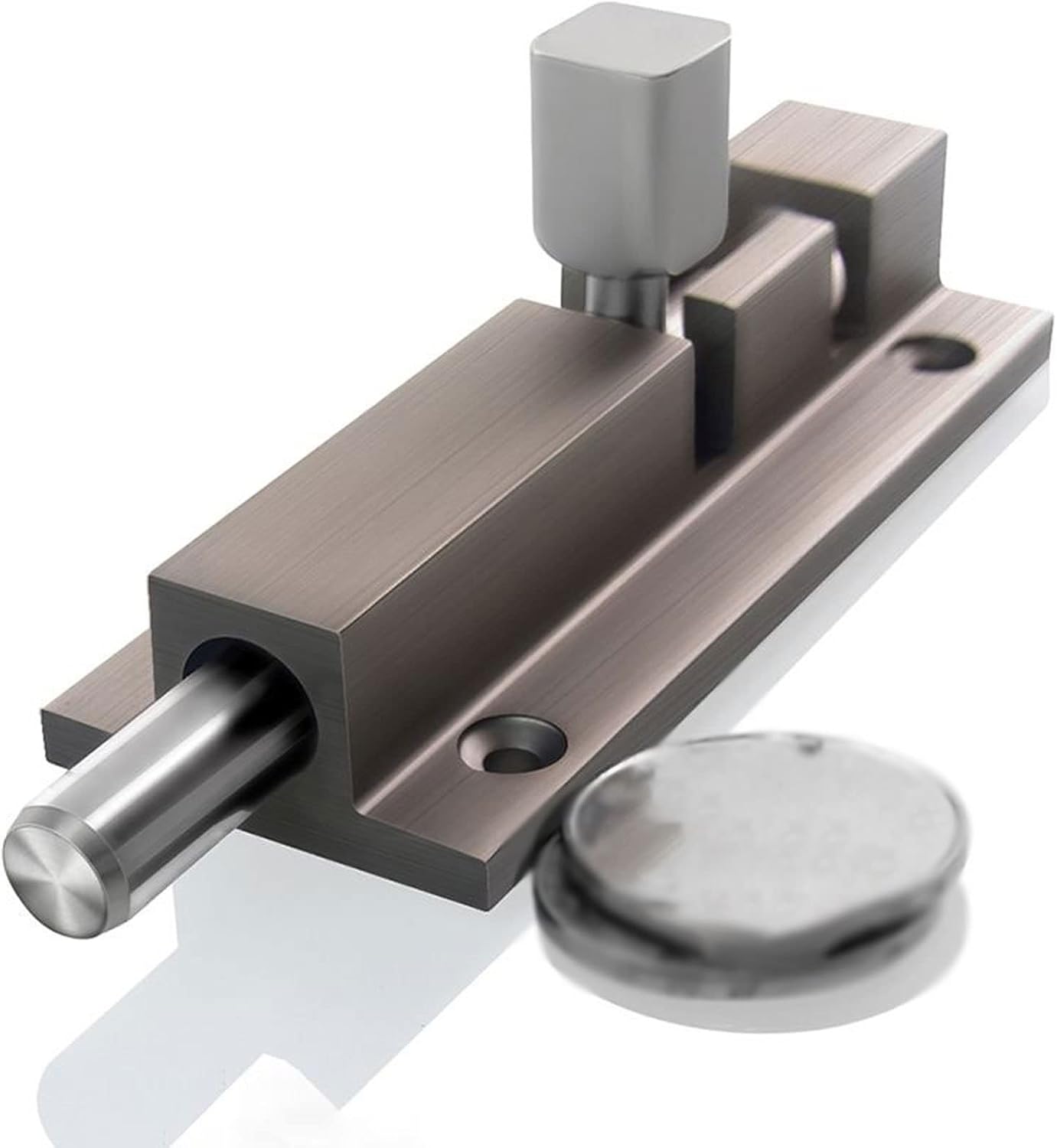 Door Locks and Latches Guard Latch Slide Lock Door Drawer Barrel Bolt Thick Aluminum Alloy Open Latch Door Lock with Screw