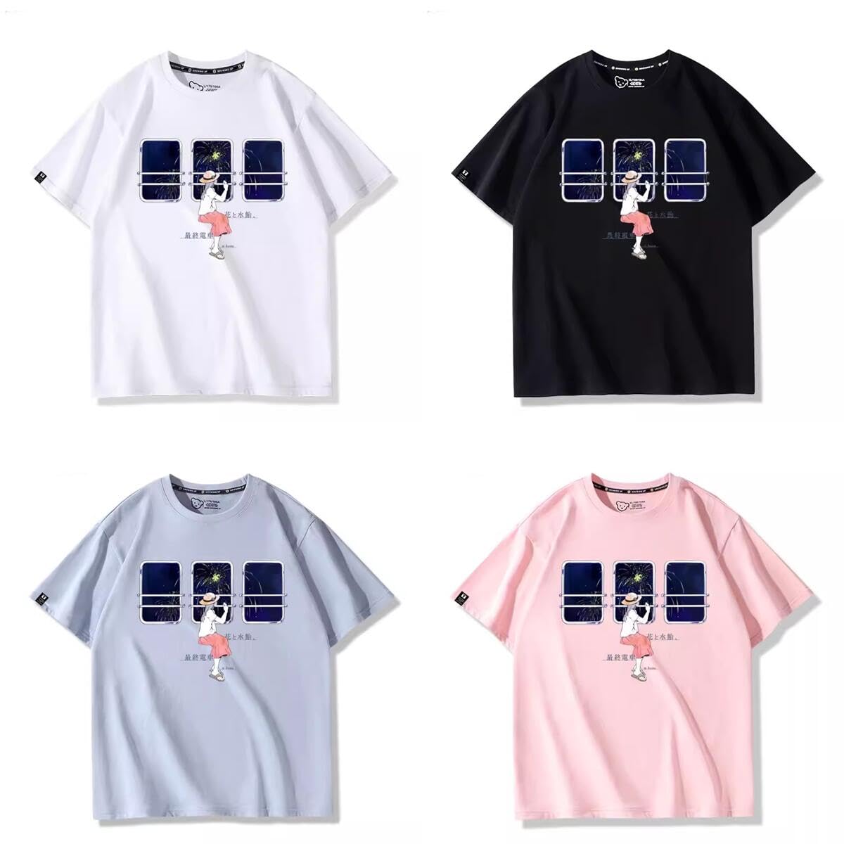 Amazon.co.jp: ヨルシカ Tシャツ 半袖 ヨル n buna コスプレ衣装 歌っ
