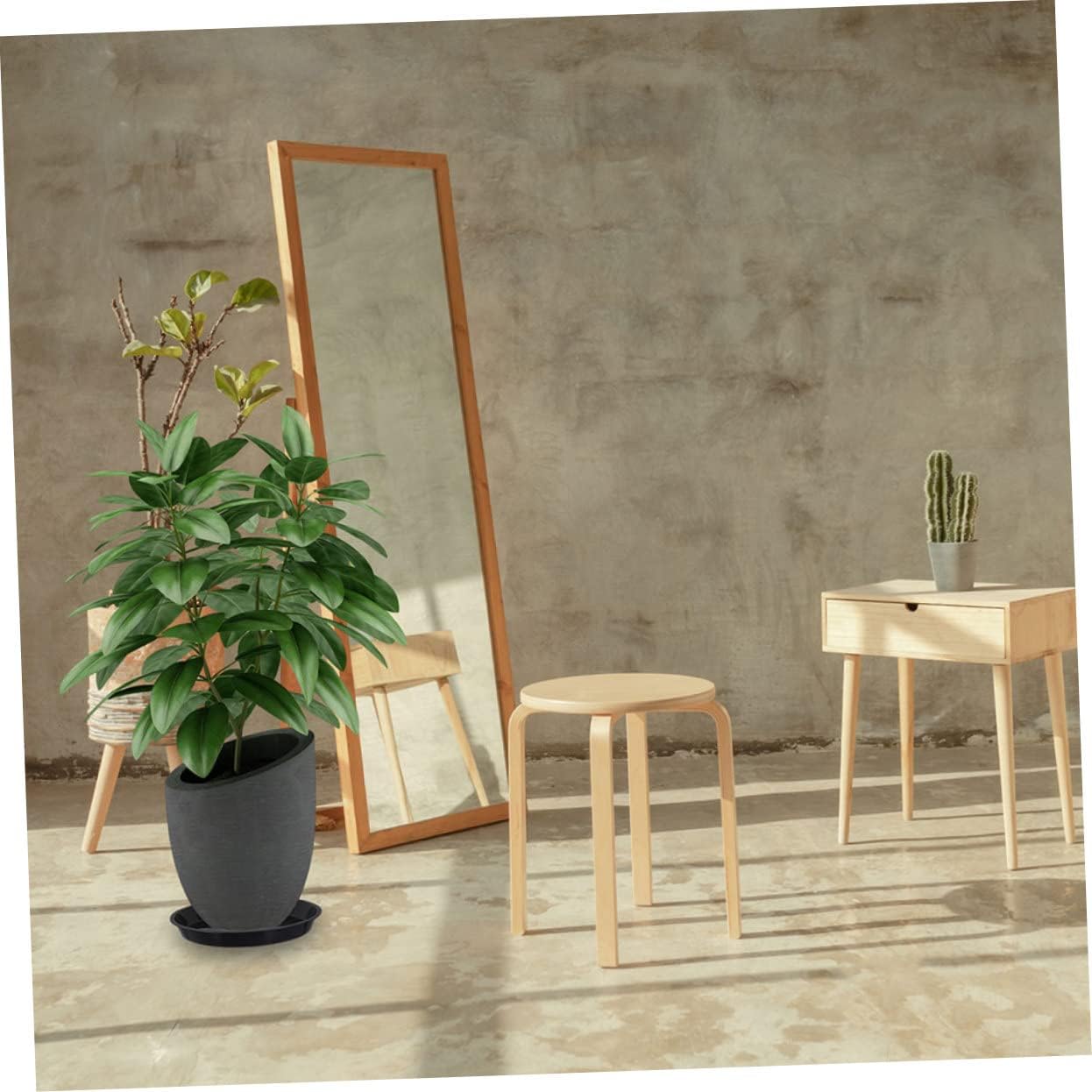 10pcs Large Plant Pot Water Trays Plastic Flowerpot Bases Modern Plant Pot Trays Gardening Water for