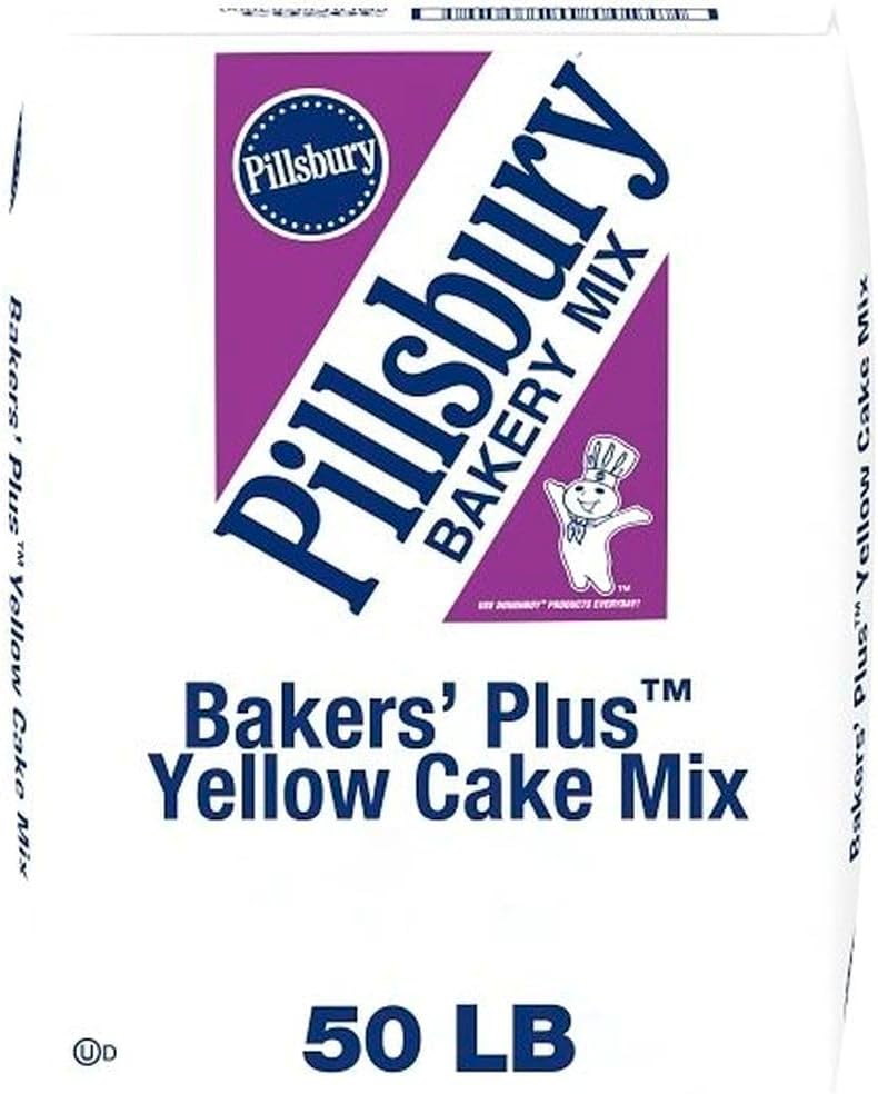Yellow Cake Mix, 50 Pound