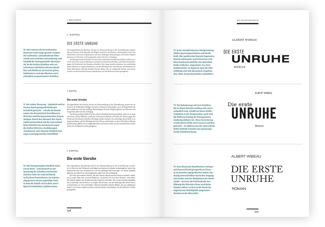 Die typografische Komposition: Das System »Typografie und Layout« als Fundament für Ihre Kreativität und Effizienz