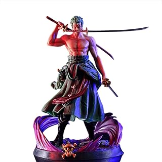 One Piece Figure，Zoro Anime Figure Model Desk Decoration Action Figure Sauron Three Thousand Swords Style Statue Figure Roronoa Zoro