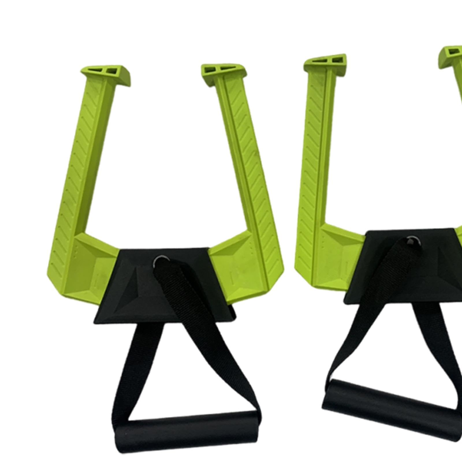 Barra de Portátil de 2 Piezas para Puerta con Mango Ergonómico, Agarre Antideslizante, Accesorio Multifuncional Profesional de Doble Mango.
