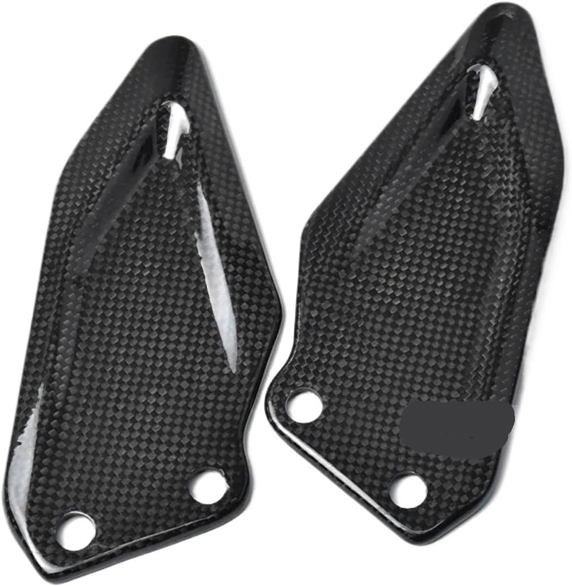 Carbon Fiber Footpeg Wings Compatible With M/W S1000RR 2015-2018 Accessories Heel Guard Protector Fairing Kit(Twill Glossy)