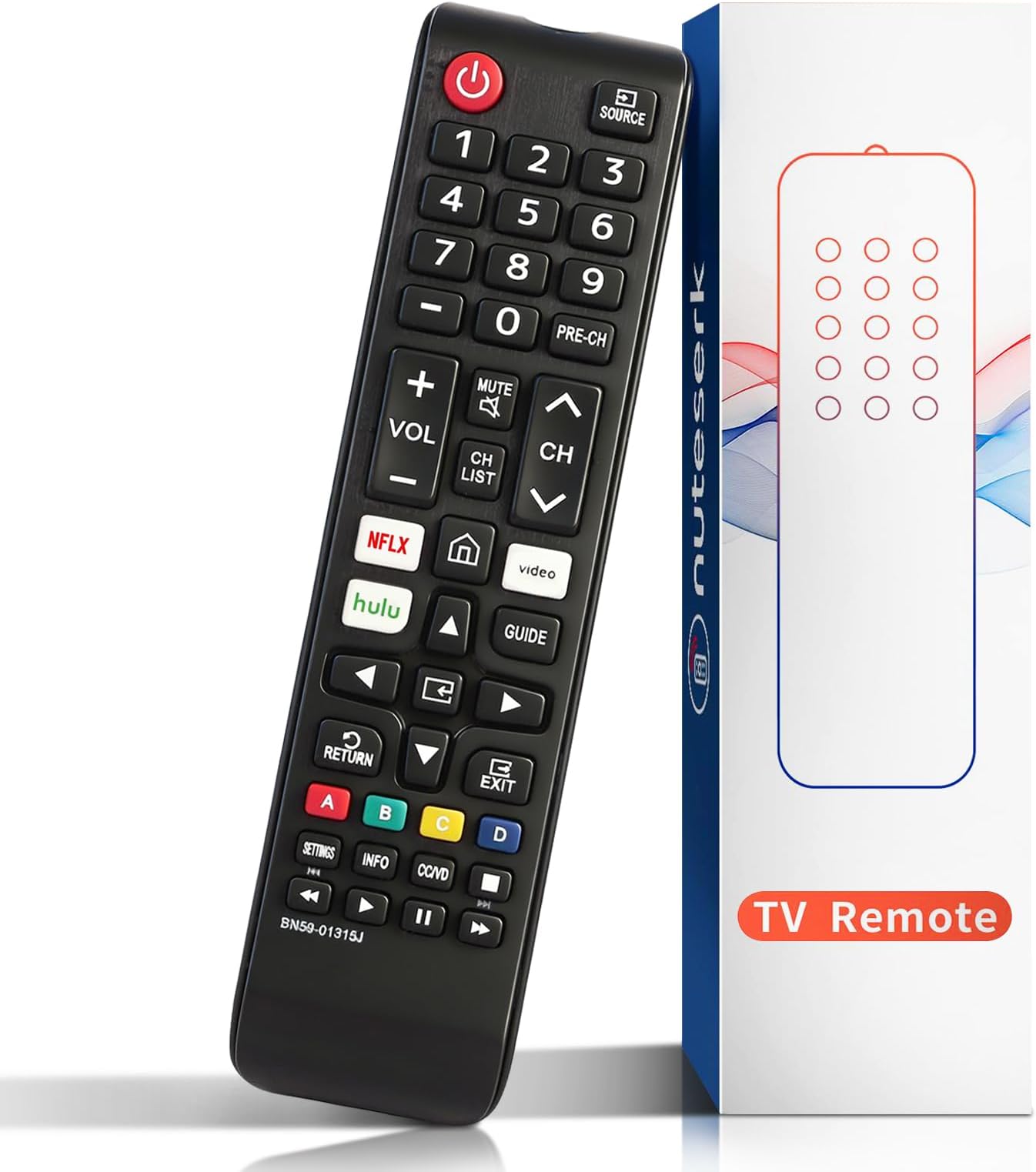 Replacement Remote for Samsung TV, Universal Remote Control for Samsung LCD LED HDTV 3D Smart TVs