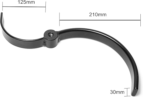 Miniatura 14 de Reposaherramientas de 6 pulgadas con 1 pulgada de diámetro, longitud total de 4 pulgadas, soporte de herramientas recto Woodlathe de barra redonda