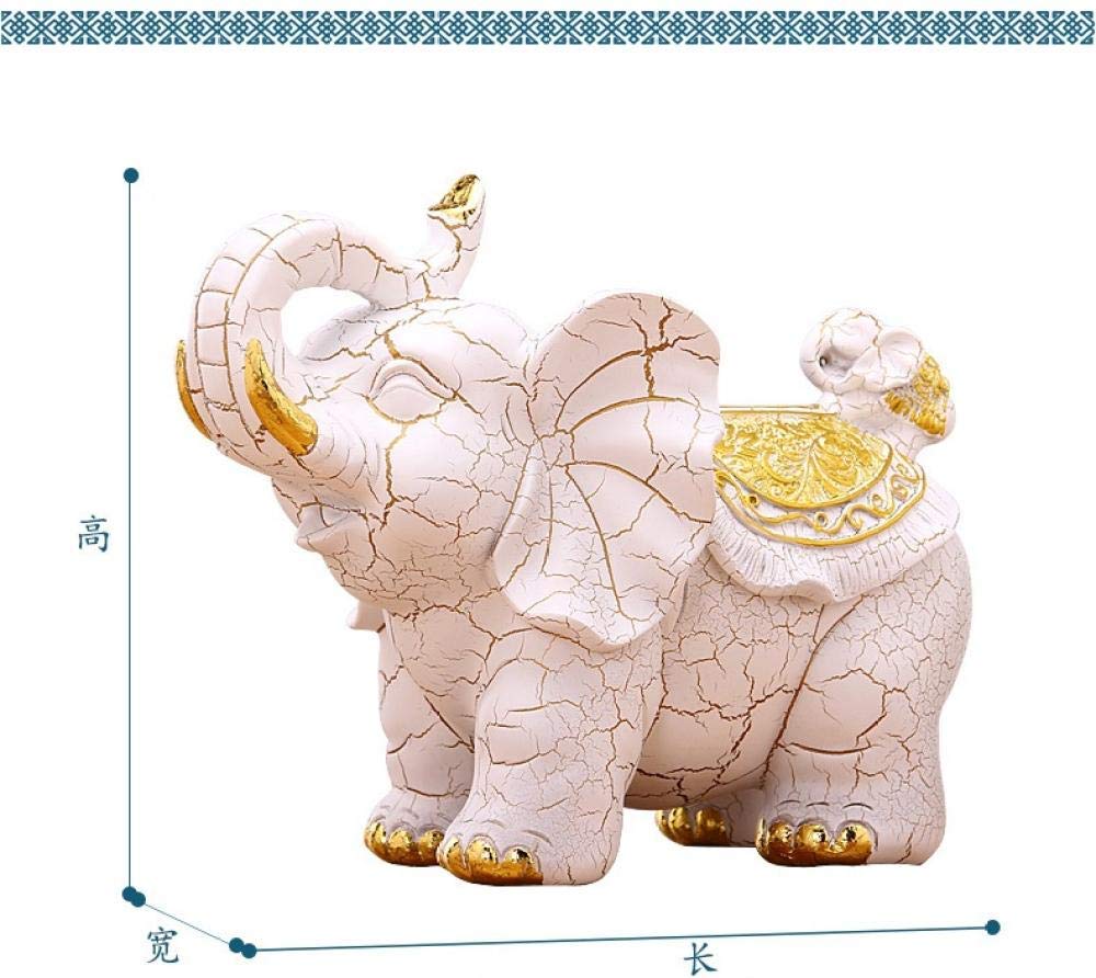 Statue Dekoration Statue Skulptur Ornamente Statuen Wohnzimmer Couchtisch Elefant Tissue Box Schublade Papierbox Fernbedienung Aufbewahrung Niedliche Türschlüssel Papierschublade Box Neuheit