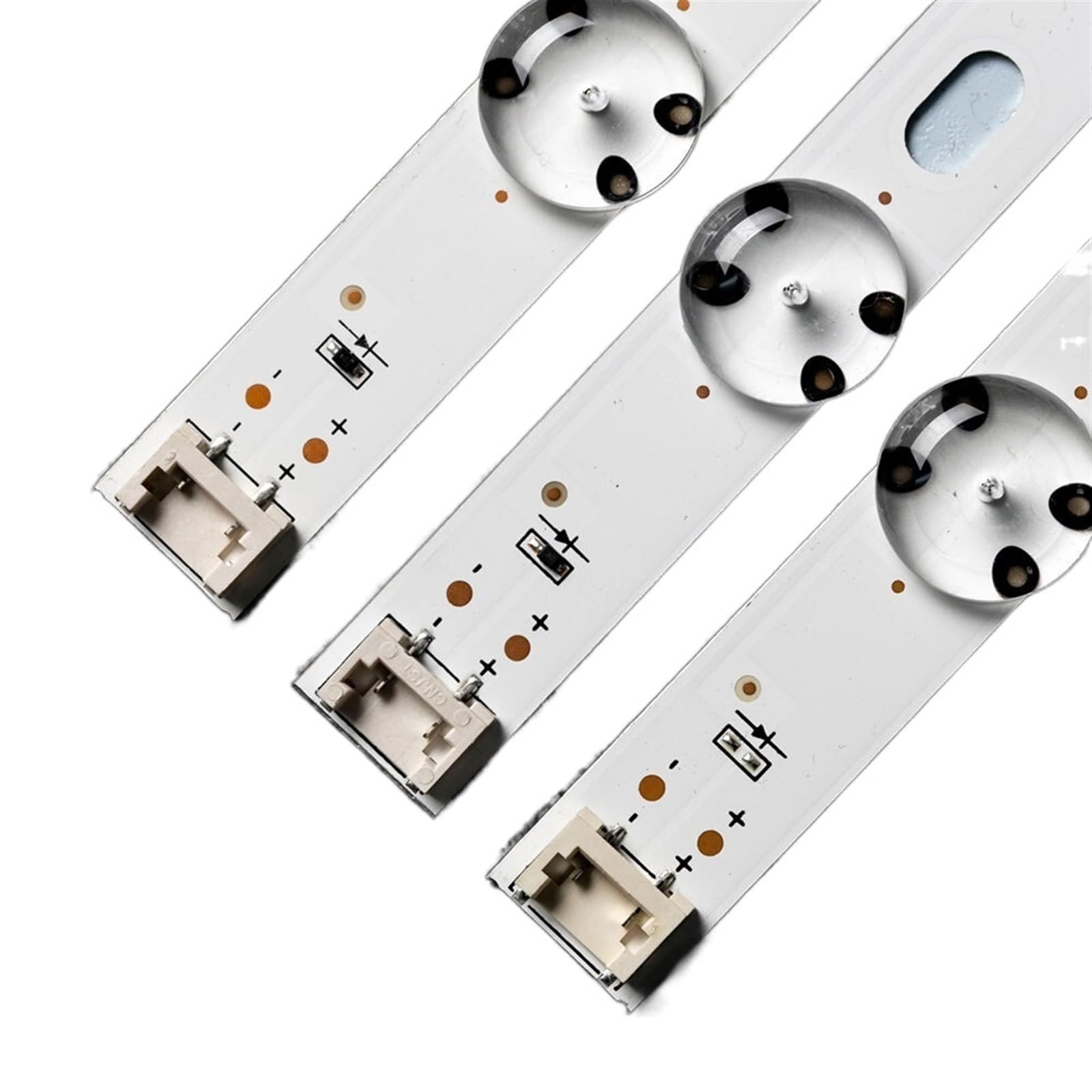 Barre LED Rétroéclairage 43" Pour TV LG LC43490072A / LC43490086A Etc. – 3 Bandes 830 Mm 7 LED 3V – Remplacement Écran LCD