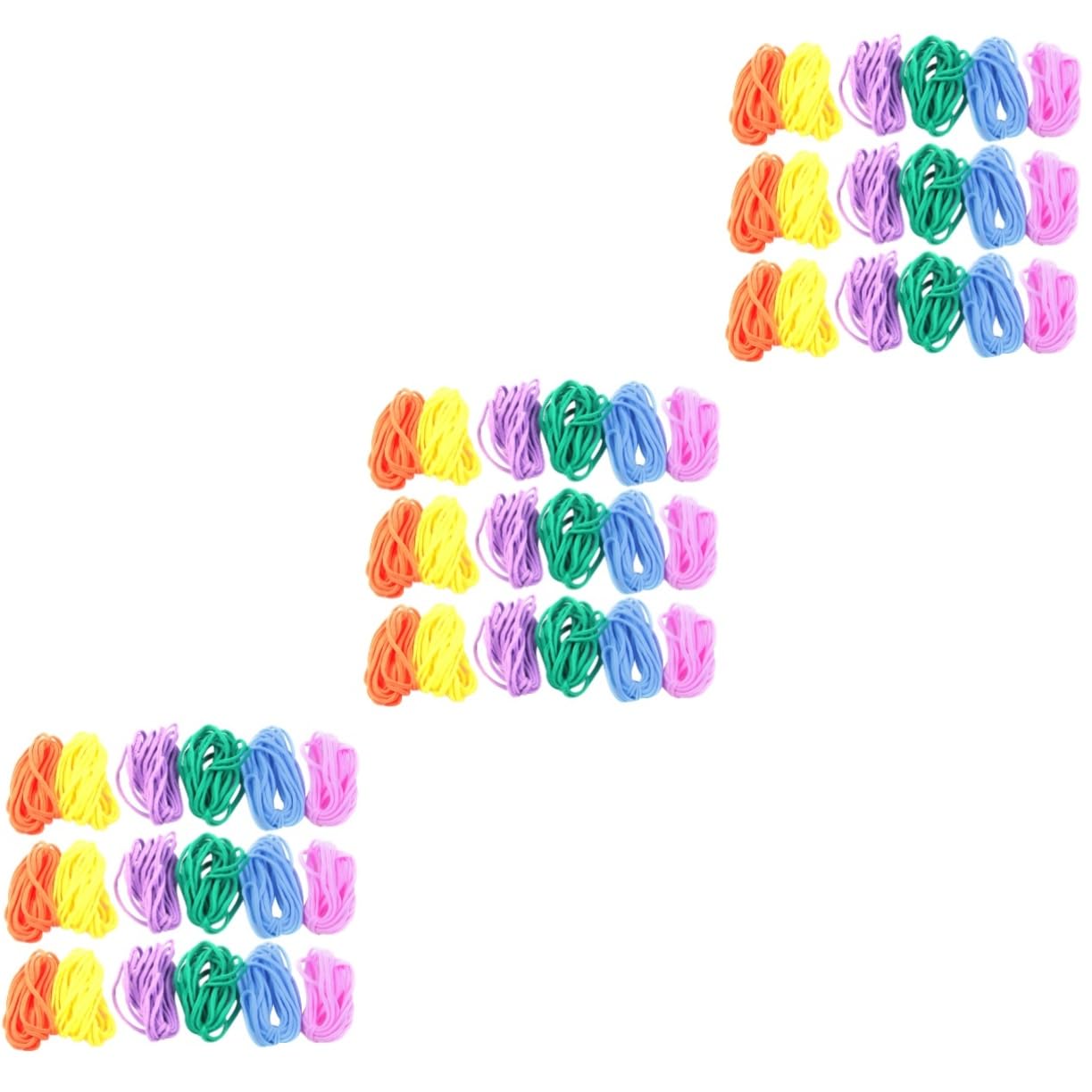 NUOBESTY Boys and Girls String Hand Game Toy 288 Pcs Cradle String for Boys and Girls Loom Bands Educational Playthings