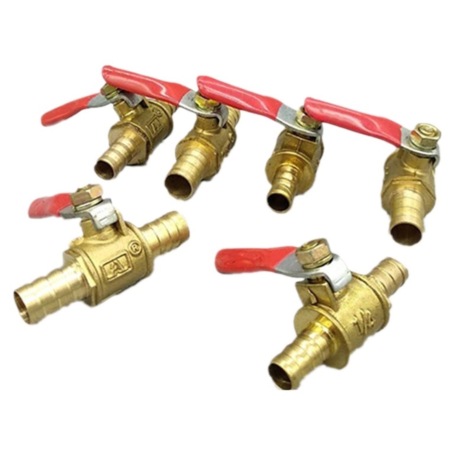 Conector neumático de latón de 14mm con interruptor de alta resistencia