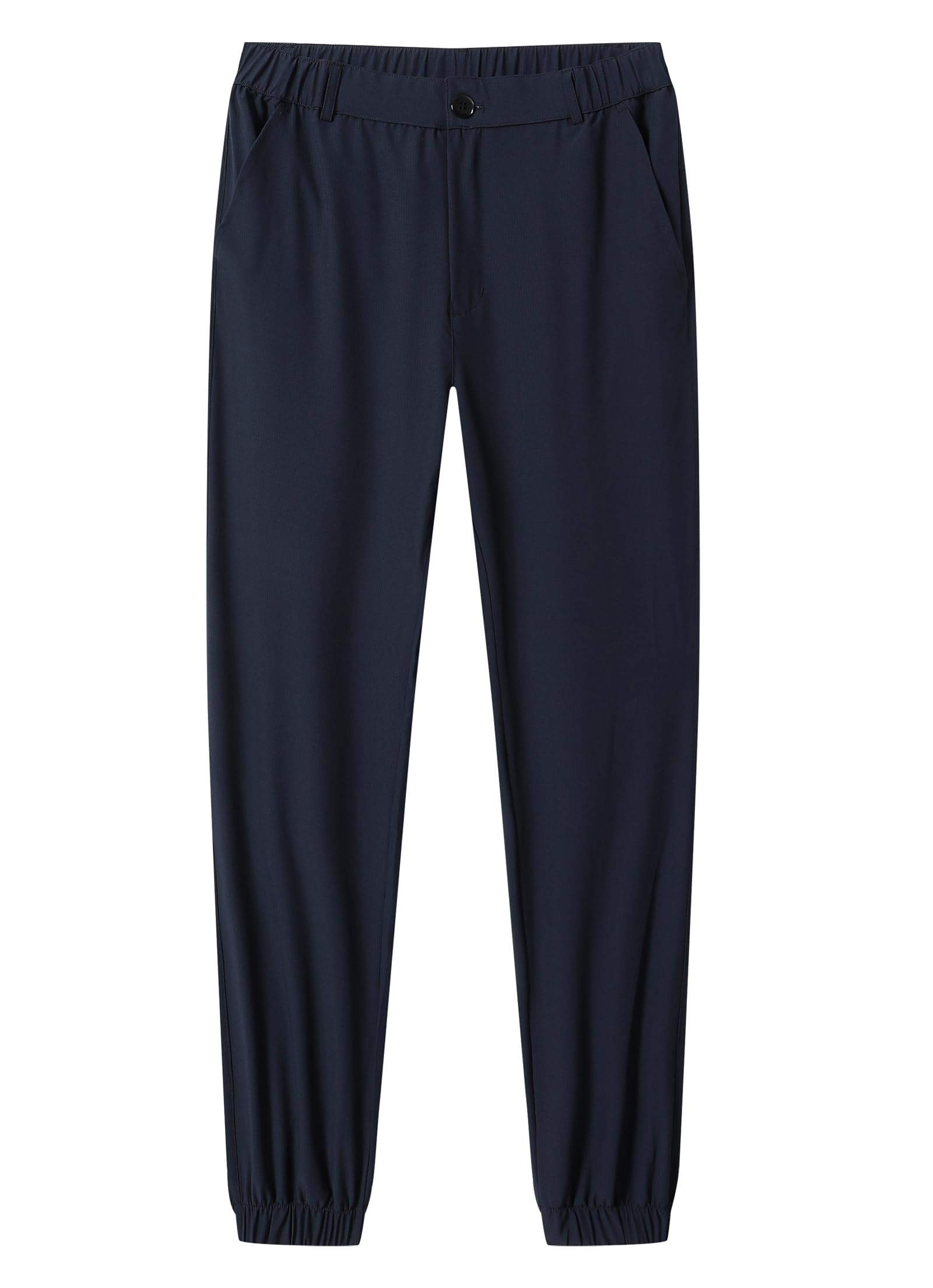 Boy's Stretch Golf Joggers Pants Kids School Uniform Dress Work Quick Dry Athletic Chino Pants