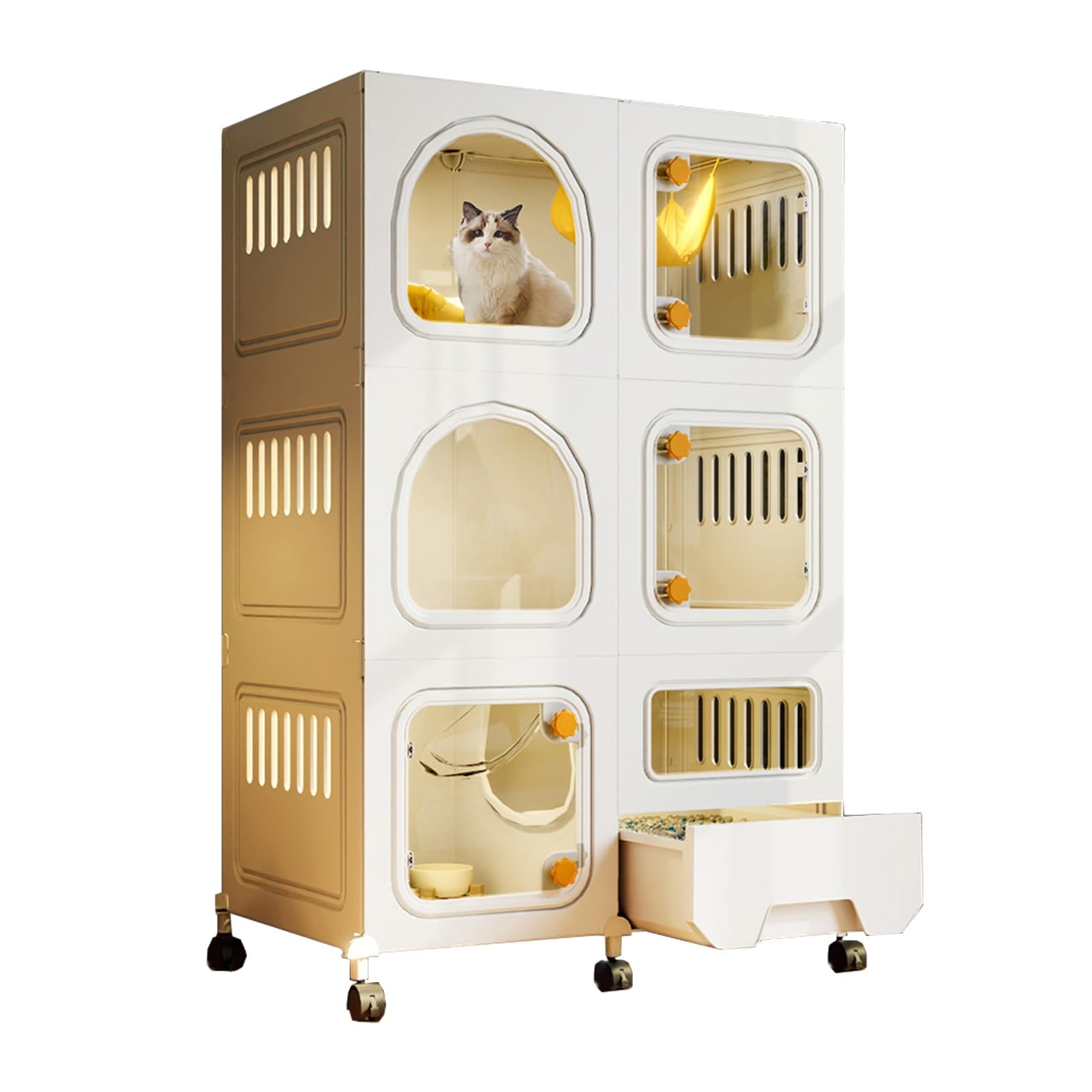 Clôture pour animaux de compagnie amovible pour salon et balcon