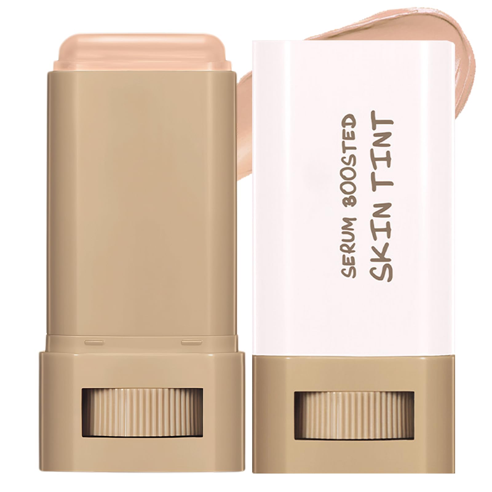 Beauty Balm Serum Boosted Skin Tint Foundation Stick Facial Color Correct Contour Stick Solid Skin Tint Foundation for
