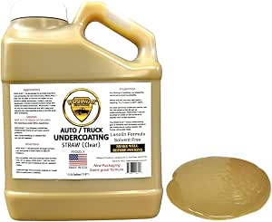 Woolwax Lanolin Auto Truck Undercoating - Solvent Free - 2+ Year Corrosion Protection.1-Gallon Jug. New Package. Same trusted formula. U.S.A. Made Color: STRAW