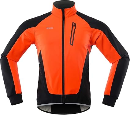 Lixada Giacca da Ciclismo da Uomo Antivento Impermeabile con Multi Tasche  Maglia da Bici Termico Cappotto della Bicicletta per MTB Moto Autunno  Inverno in Esecuzione : Abbigliamento