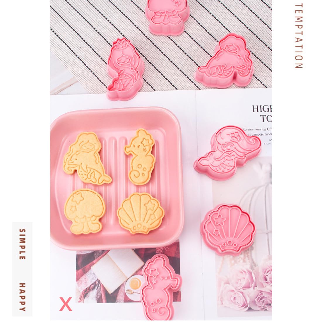 18 Pièces Moule À Biscuits Moule À Biscuits Étoiles Formes D'Emporte