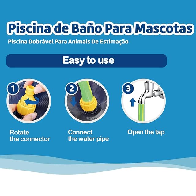 Foto 3 de 4 de BPS Piscina para Mascotas con Rociadores