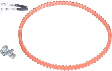 M Fabrics Sewing Machine Motor 1 Belt and 2 Carbon for Sewing Machine Motor Accessories (Orange)