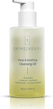 Skin Sensual Deep & Soothing Cleansing Oil | Innovation in Skin Cleansing with the Touch of Resveratrol