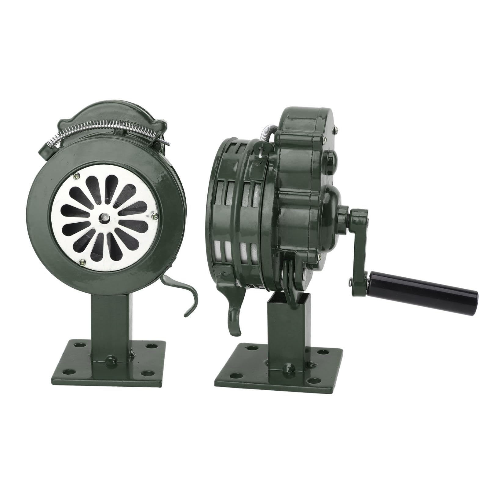 Alarms for Women, Hand Crank Siren Aluminium Alloy, Siren 110DB Alarm Air Tornado, Siren Horns Alarm for Homes, Schools, Disaster Relief, Public and Industrial
