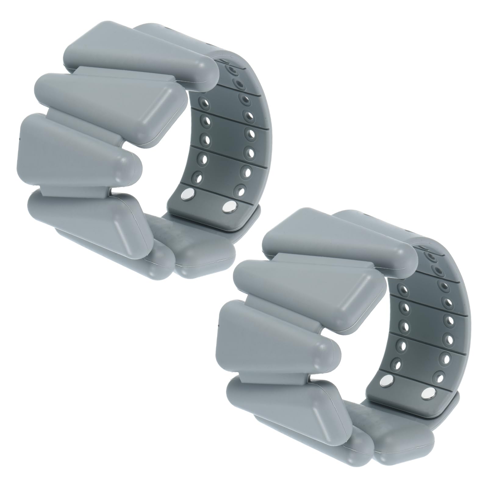 PATIKIL Adjustable Wrist Weights - 2 Lbs Total (1 Lb Each), Silicone Ankle & Wrist Weights For Walking, Jogging, Yoga