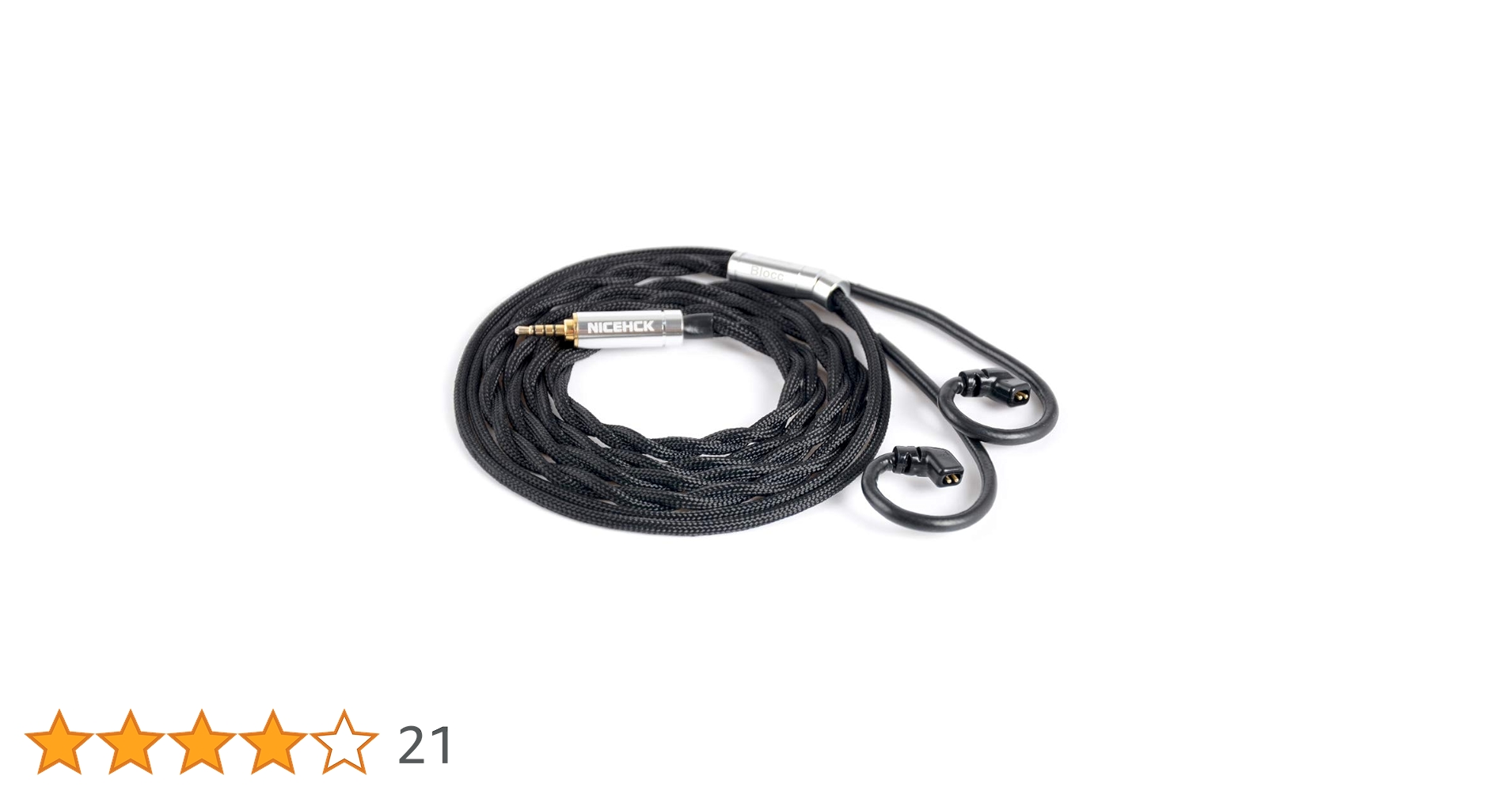 NICEHCK 詰め合わせ Amazon | NICEHCK BLOCC イヤホンケーブル 銀メッキ単結晶銅