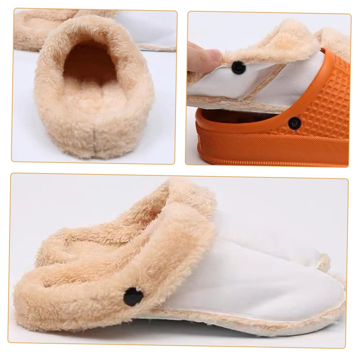 5pares Plantillas De Calzado Forro De Sintética Para Invierno Inserciones Calientes y Para Zapatillas De Mujer Accesorios Prácticos y Cómodos Para Fríos