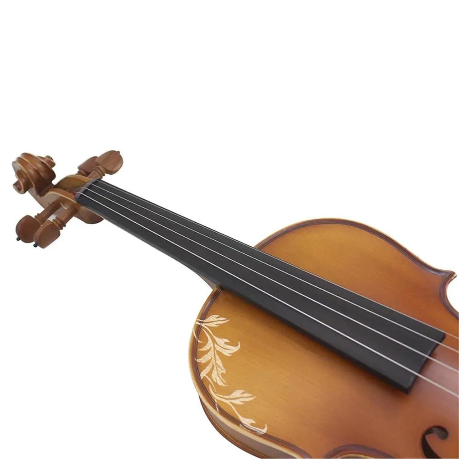 Violini Acustici Violino Acustico In Legno Massello Da 4/4 Pollici Con Custodia Corde Spalliera Accordatori Rivestimento In Tessuto E Altri Accessori.(Violin)