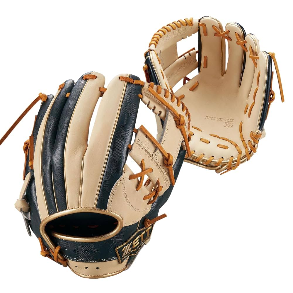 zettネオステイタス　一般軟式用 ジュニア軟式グラブ ネオステイタス 二塁手・遊撃手用 サイズ:L