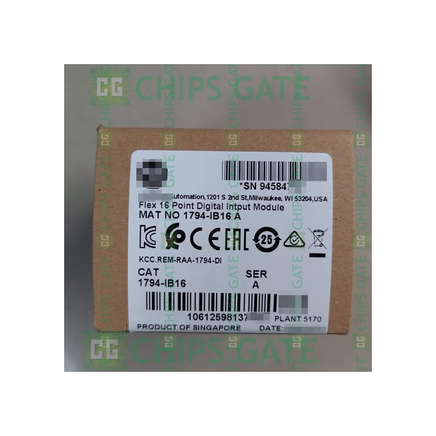 New 1794-IB16 Flex I/O Input Module