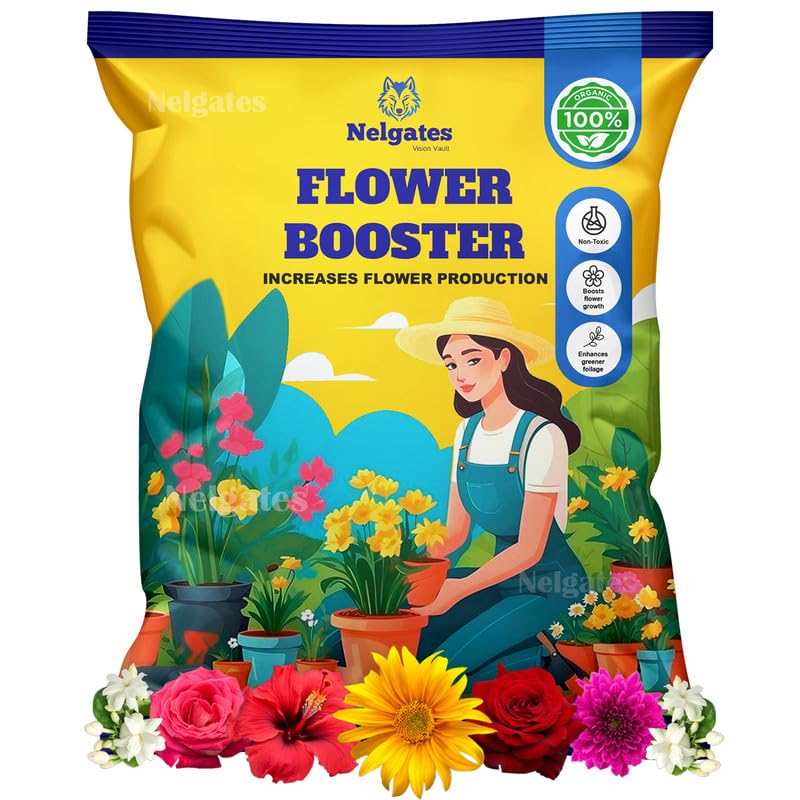 Flower Booster Fertilizer for Plants, flower fertilizer for rose plants,hibiscus,lotus 10kg Flower Booster Fertilizer for Plants, flower fertilizer for rose plants,hibiscus,lotus 10kg