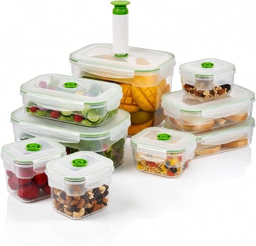 Best for long-term storage: Lasting Freshness Vacuum Containers with Hand Pump