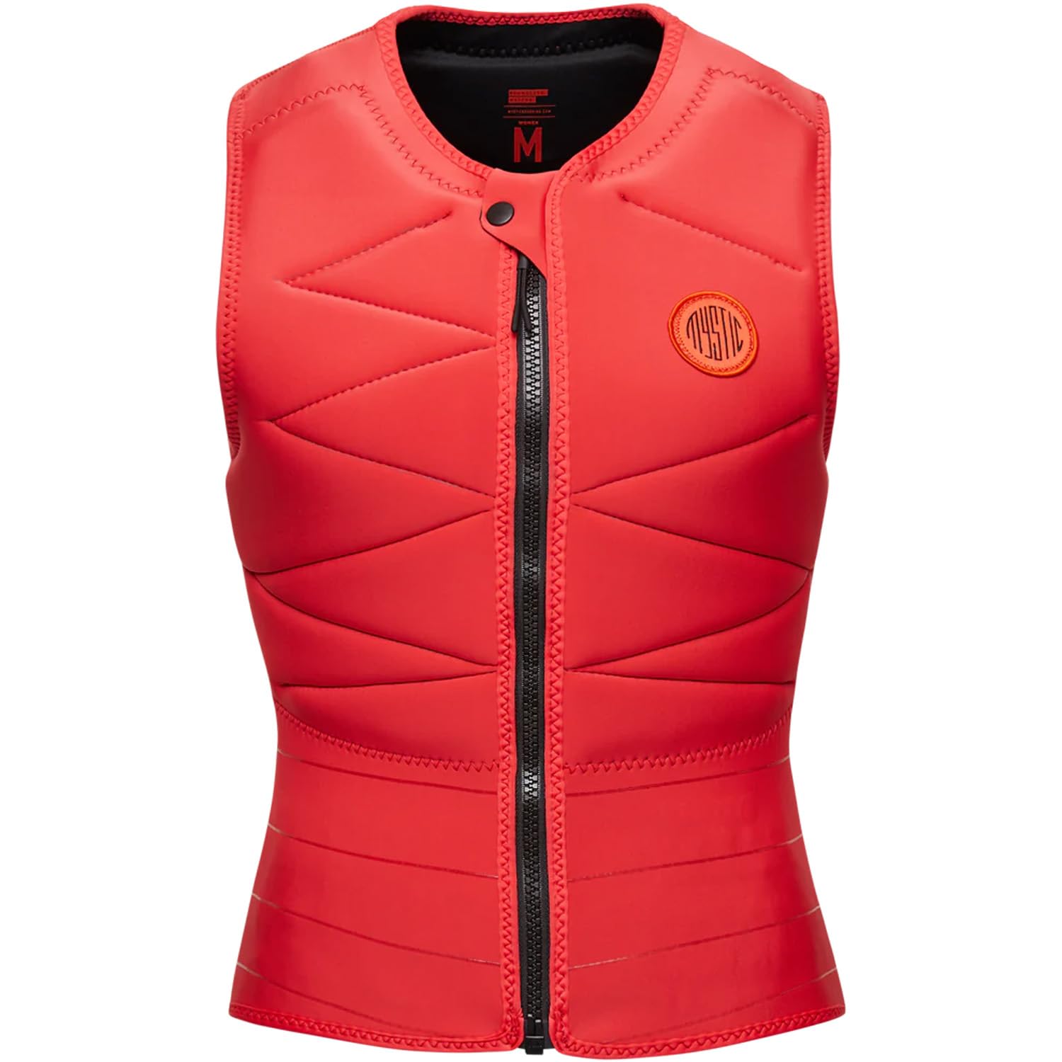 Mystic Womens Ruby Front Zip Impact Vest 35005.230230 - Sunset Red -