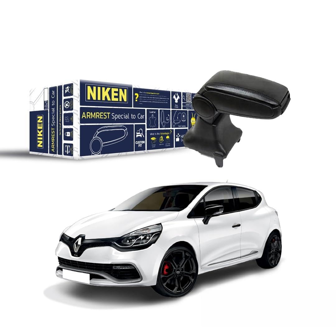 NIKEN Kol Dayama Araca Özel Renault Clio Hb 2013- Siyah