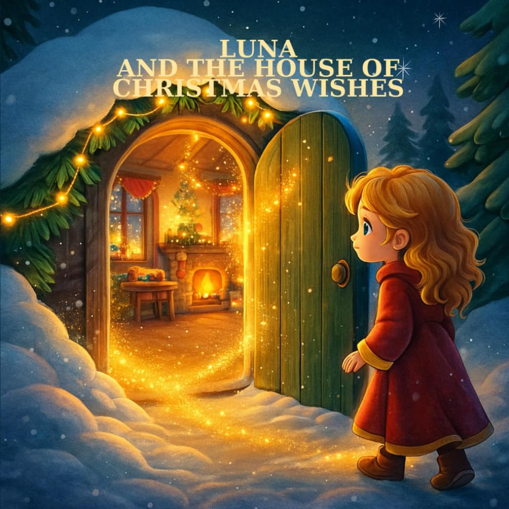 Luna and the House of Christmas Wishes: A Christmas story about courage, kindness, and the warm light of wishes